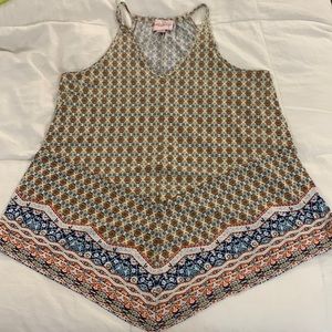 Boho tank top